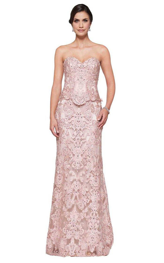 Rina Di Montella Prom Long Fitted Dress - The Dress Outlet
