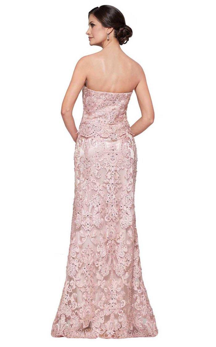 Rina Di Montella Prom Long Fitted Dress - The Dress Outlet