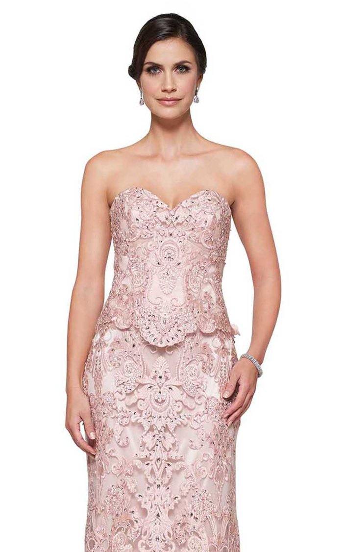 Rina Di Montella Prom Long Fitted Dress - The Dress Outlet