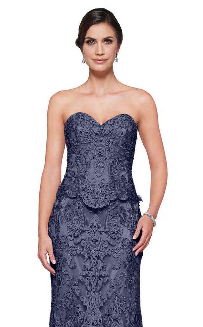 Rina Di Montella Prom Long Fitted Dress - The Dress Outlet