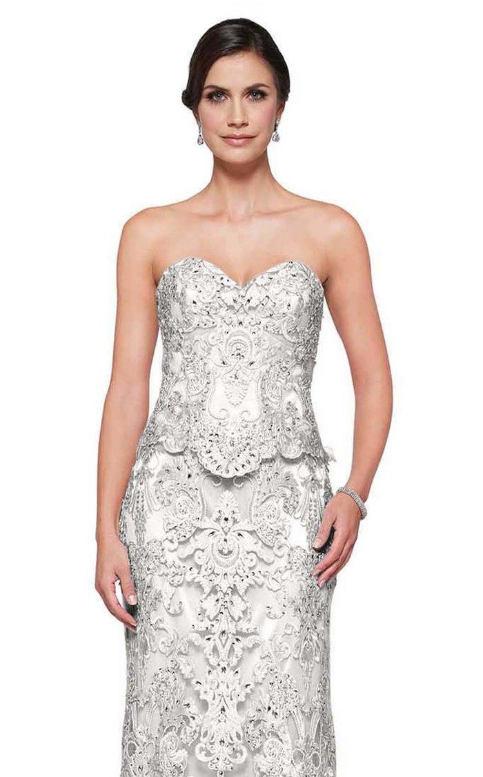 Rina Di Montella Prom Long Fitted Dress - The Dress Outlet