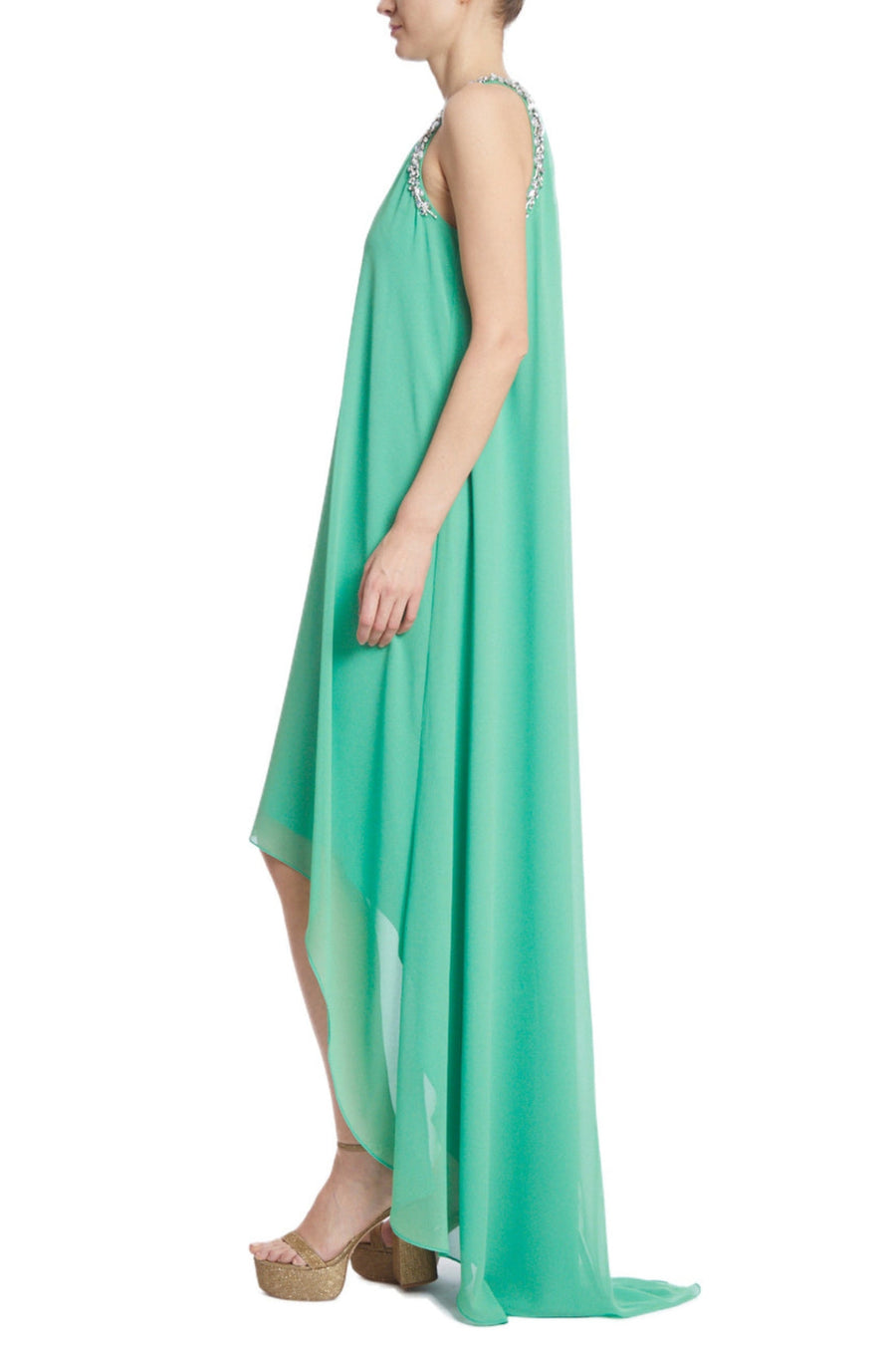 Cocktail Dresses High Low Formal Evening Cocktail Dress Mist