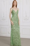 Prom Dresses Formal Long Fitted Evening Prom Dress Sage Green