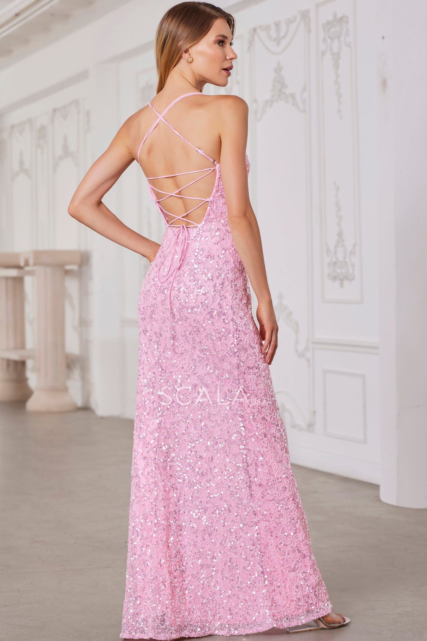 Prom Dresses Long Fitted Formal Corset Evening Prom Dress Soft Pink