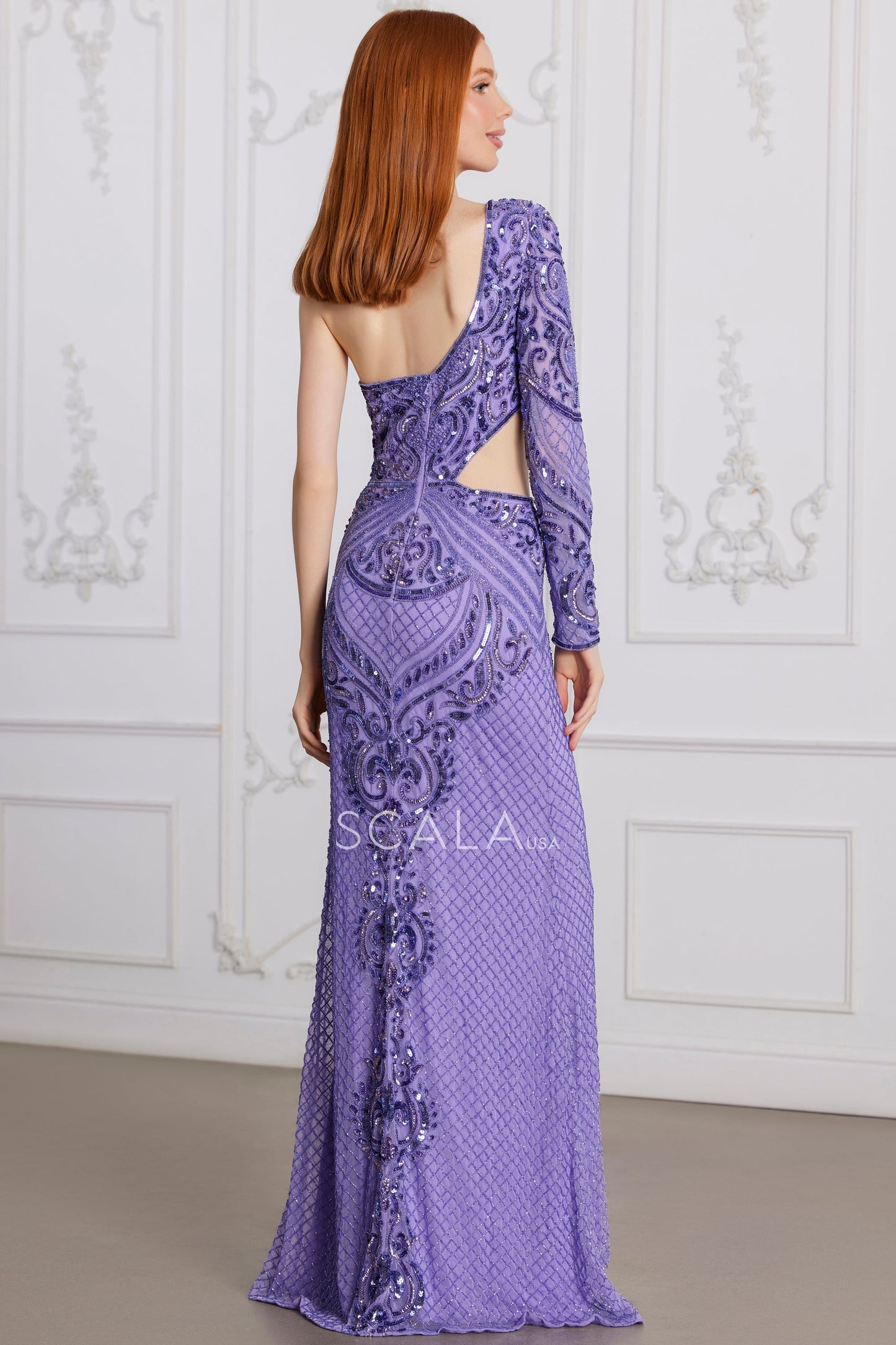 Prom Dresses Fitted Formal Beaded Long Evening Prom Dress Peri