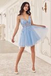 Cocktail Dresses Short Homecoming A Line Lace Cocktail Dress Lt Blue