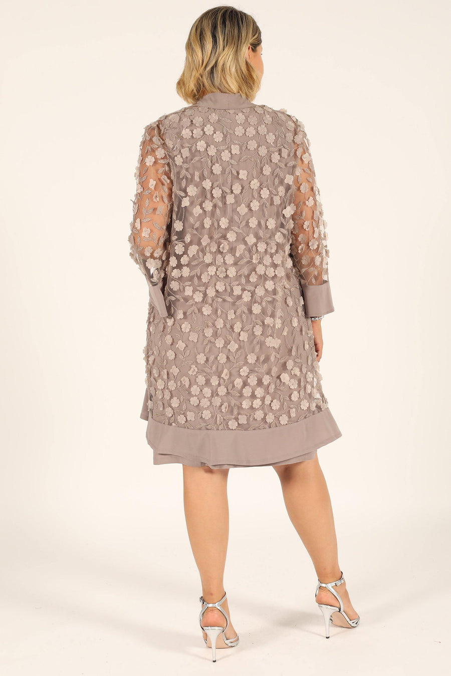 Short Formal Mother of the Bride Dress - The Dress Outlet