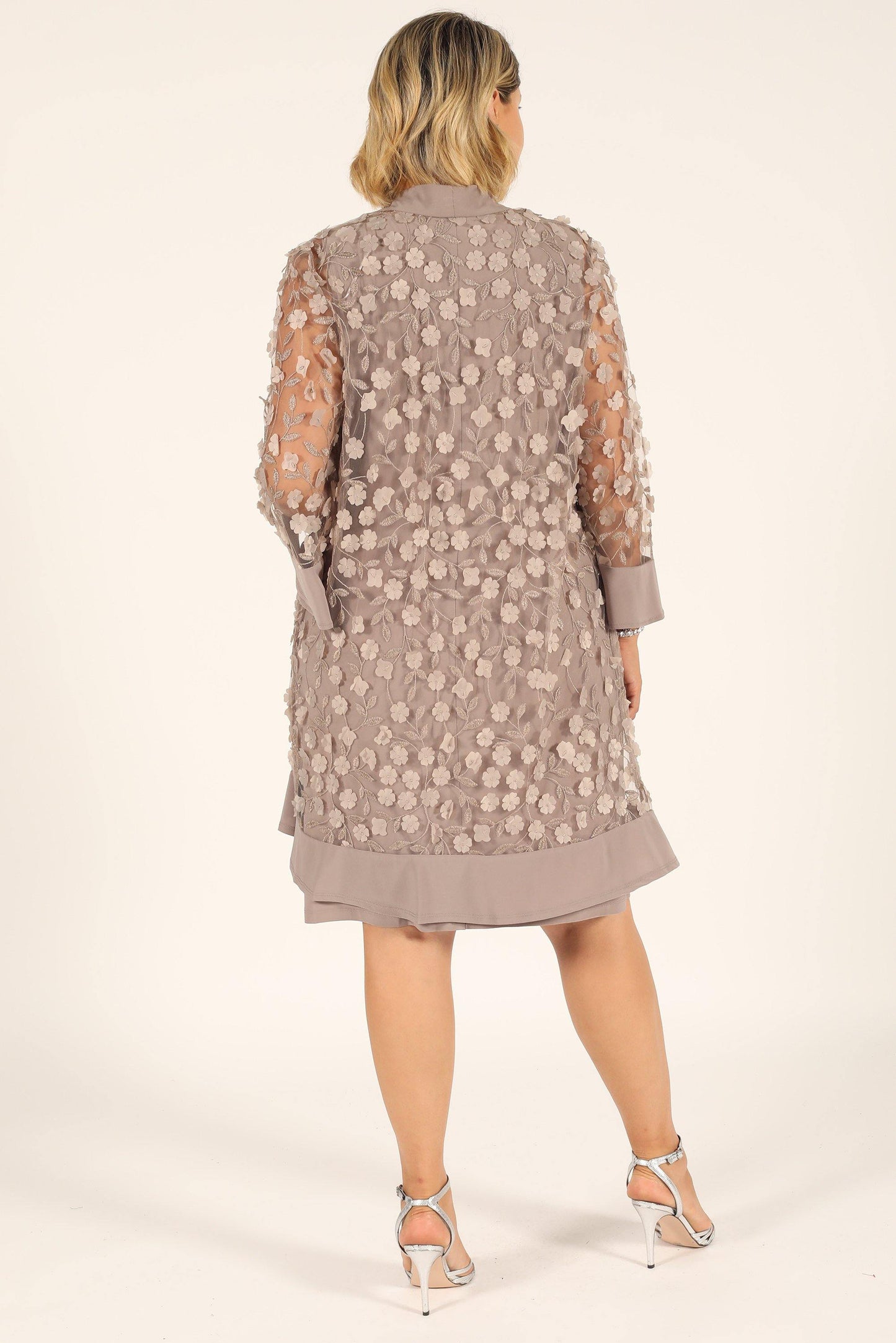 Short Formal Mother of the Bride Dress - The Dress Outlet