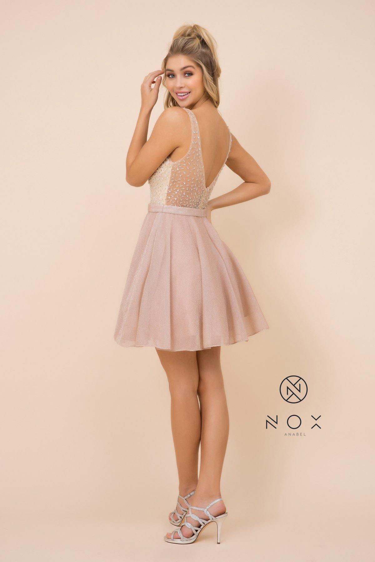 Short Prom Dress Homecoming - The Dress Outlet Nox Anabel