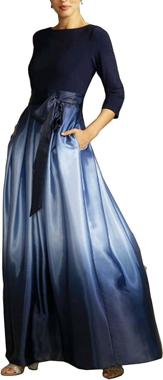 SL Fashion Long Ombre Formal Dress 9151111 - The Dress Outlet