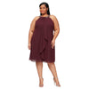 SL Fashions Short Plus Size Dress 611105 - The Dress Outlet