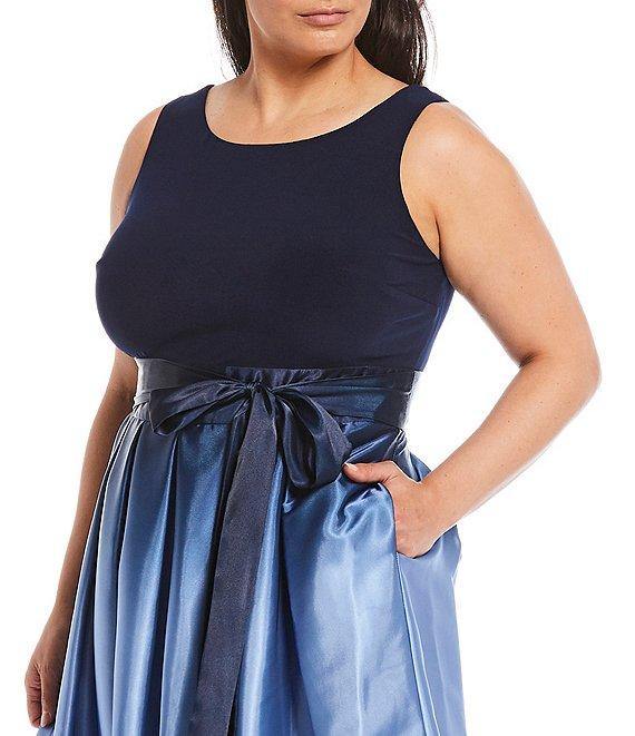 SL Fashion Long Formal Plus Size Dress 619435M - The Dress Outlet