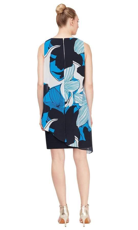 SL Fashion Floral Short Dress 9171300 - The Dress Outlet