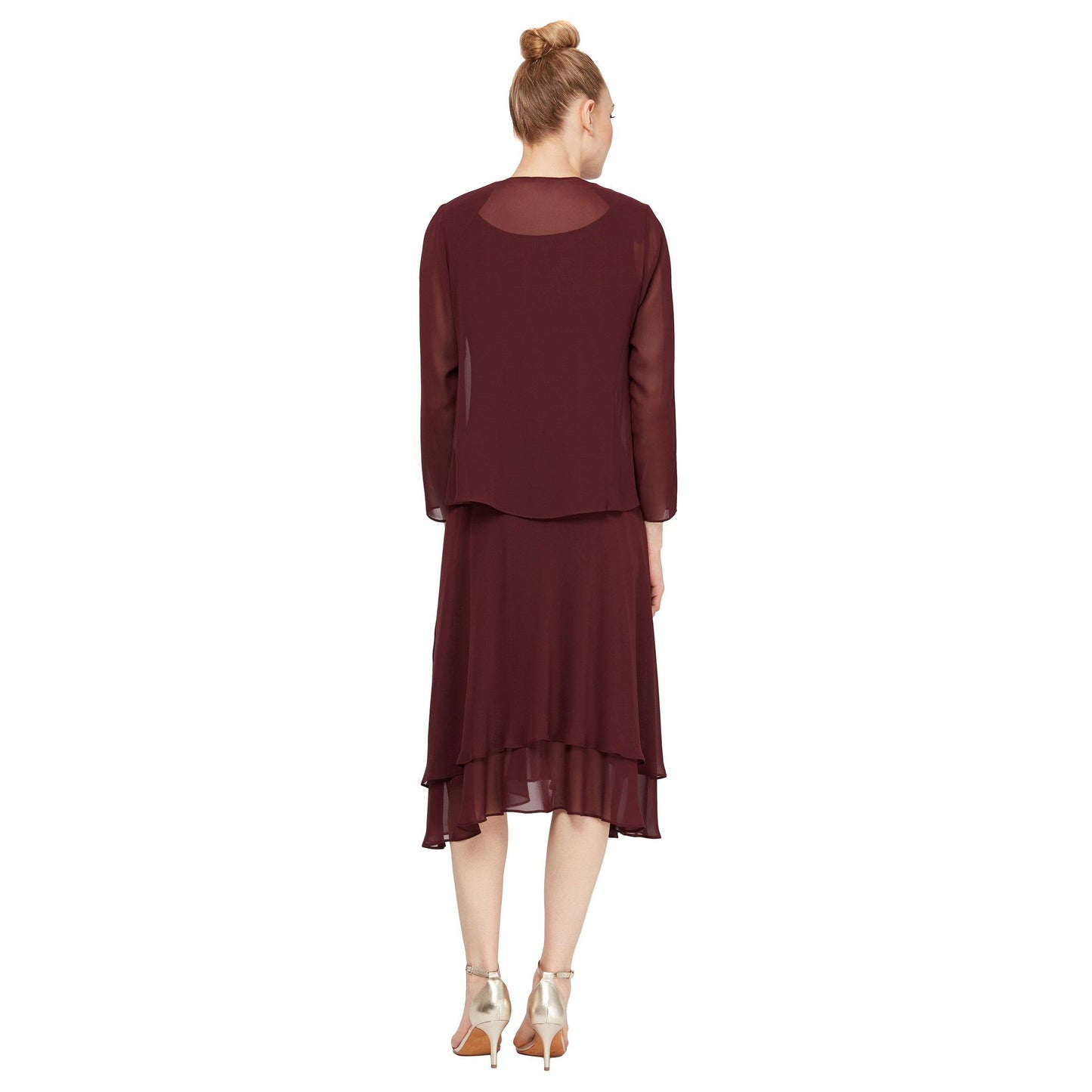 SL Fashions Mother of the Bride Jacket Dress 116184 - The Dress Outlet