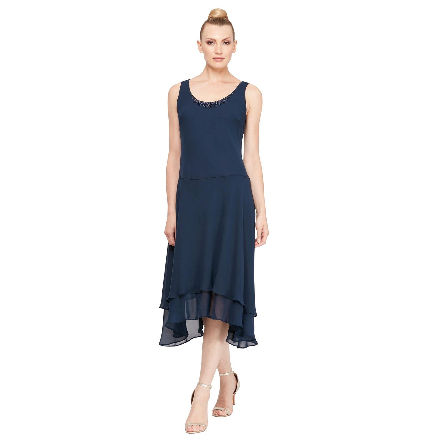 SL Fashions Mother of the Bride Jacket Dress 116184 - The Dress Outlet