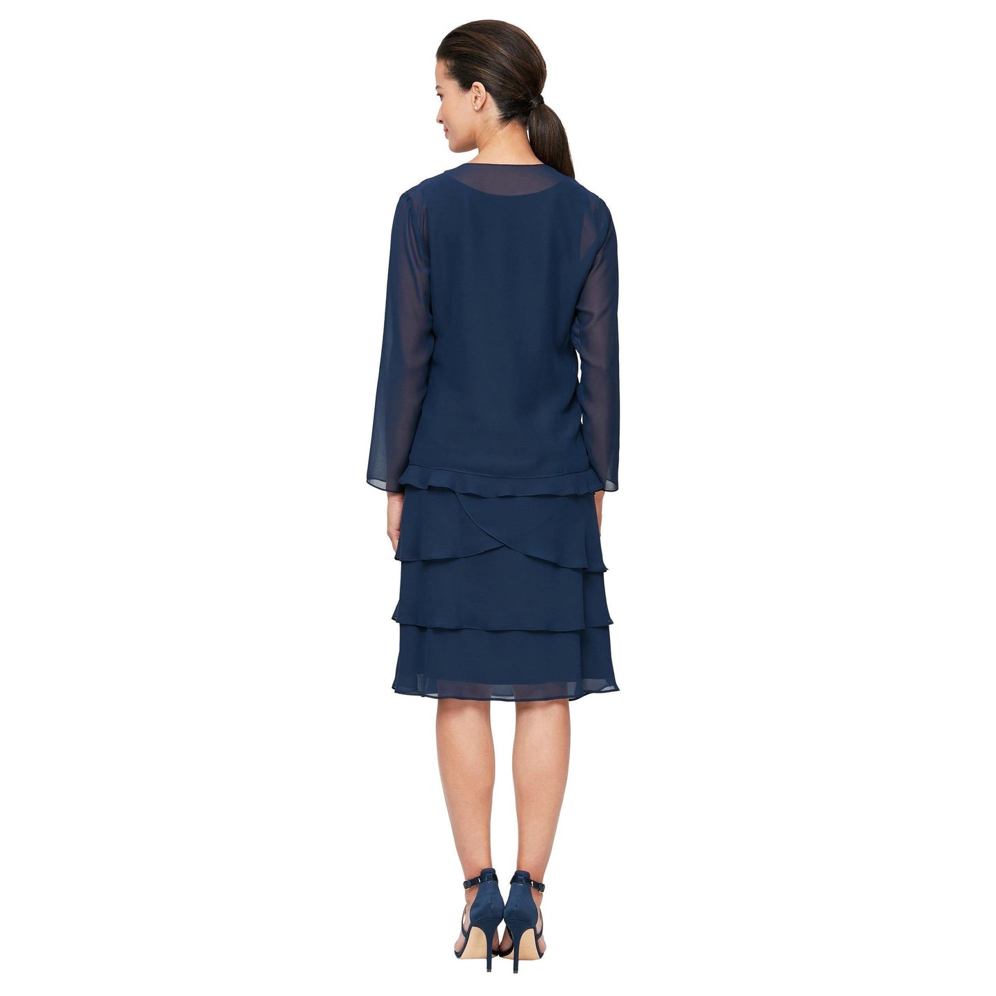 SL Fashions Mother of the Bride Short Dress 110692 - The Dress Outlet