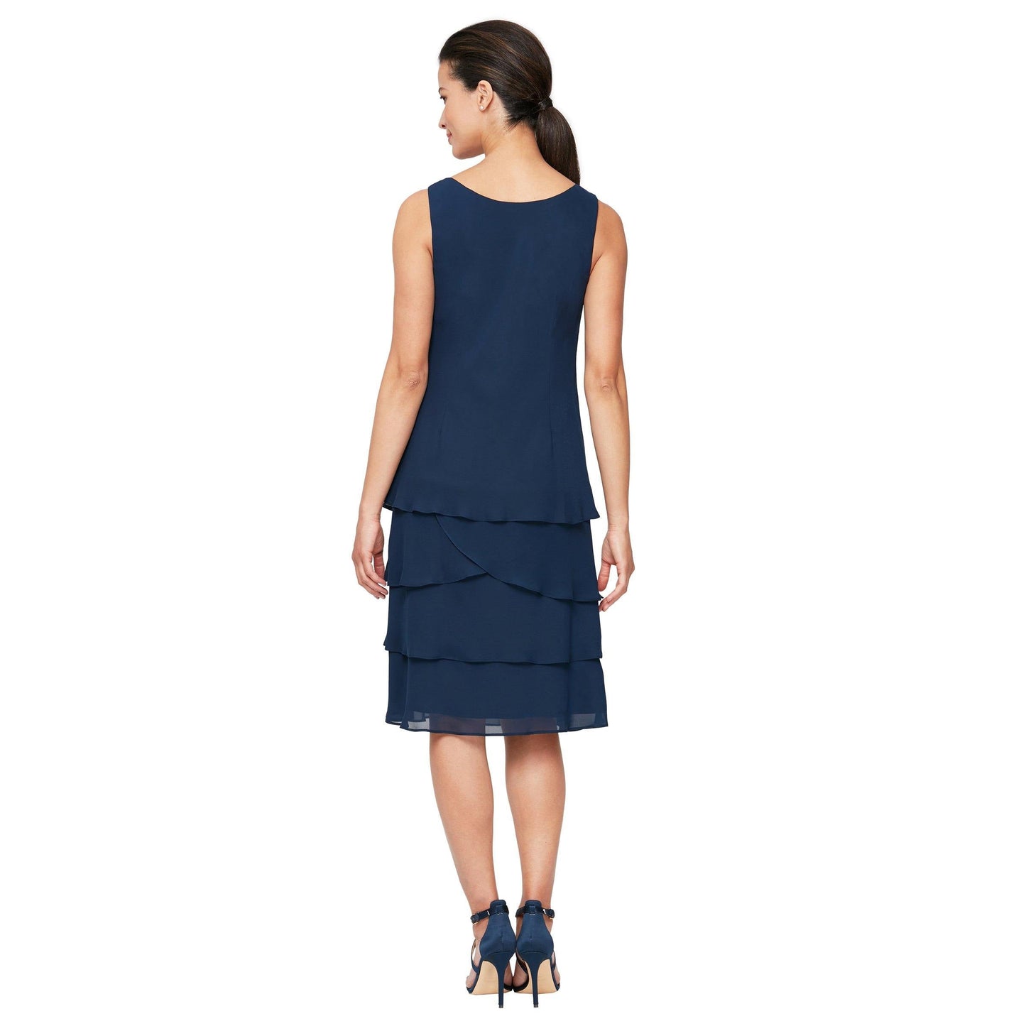 SL Fashions Mother of the Bride Short Dress 110692 - The Dress Outlet