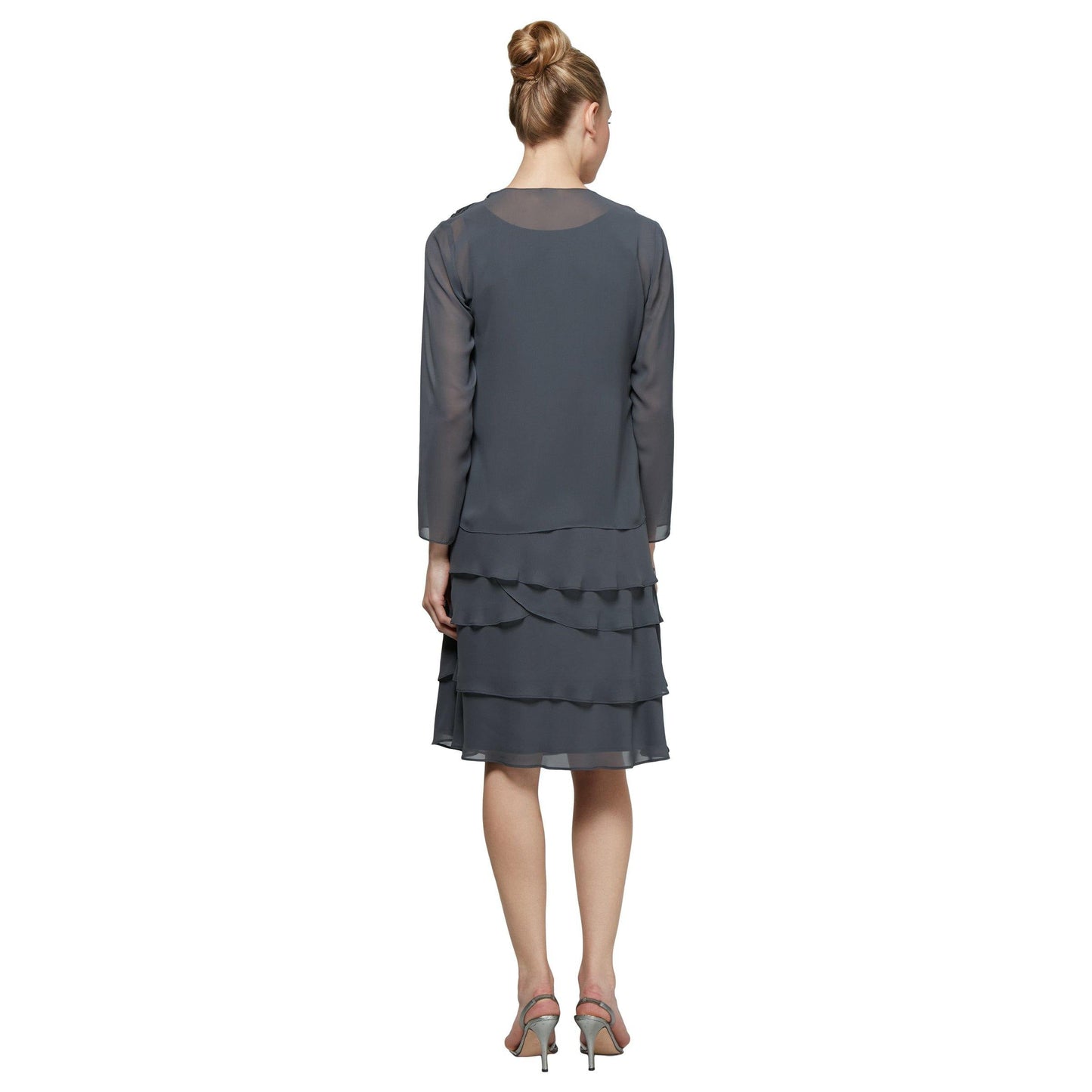 SL Fashions Mother of the Bride Short Dress 110692 - The Dress Outlet