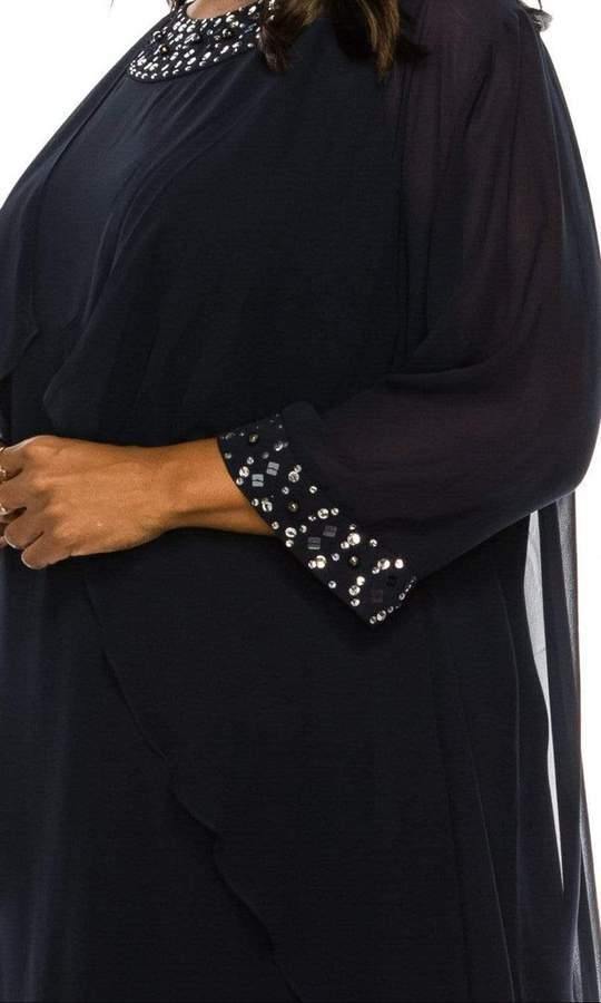 SL Fashions Plus Size Short Jacket Dress 9470367 - The Dress Outlet