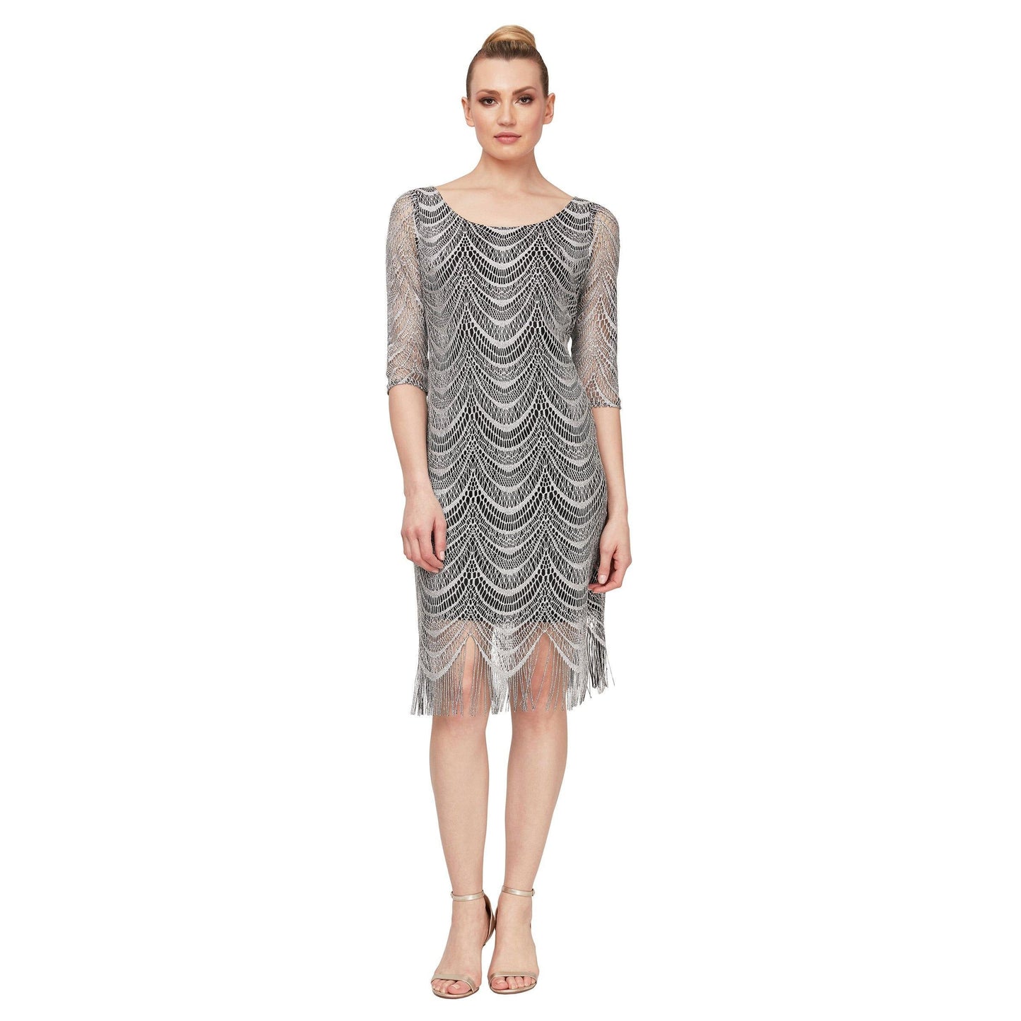 SL Fashions Short Mother of the Bride Dress 9115116 - The Dress Outlet