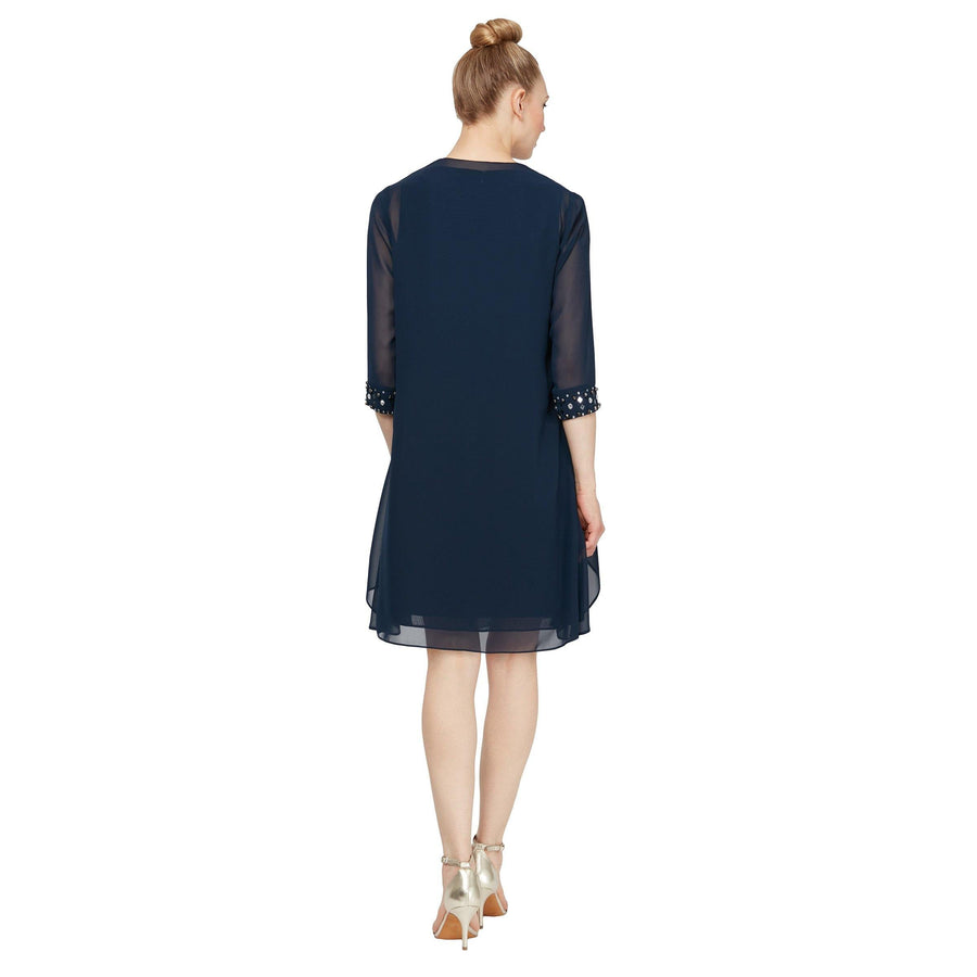 SL Fashions Short Mother of the Bride Dress 9170367 - The Dress Outlet