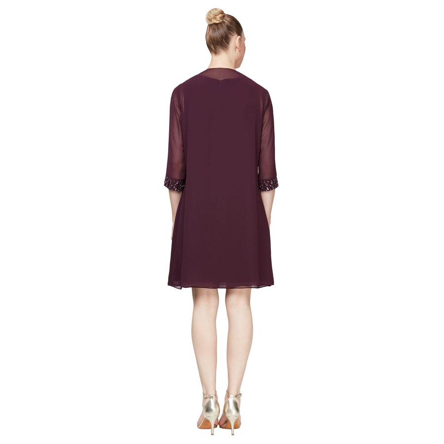 SL Fashions Short Mother of the Bride Dress 9170367 - The Dress Outlet