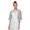 SL Fashions Shrug Chiffon Bolero Jacket 119145 - The Dress Outlet