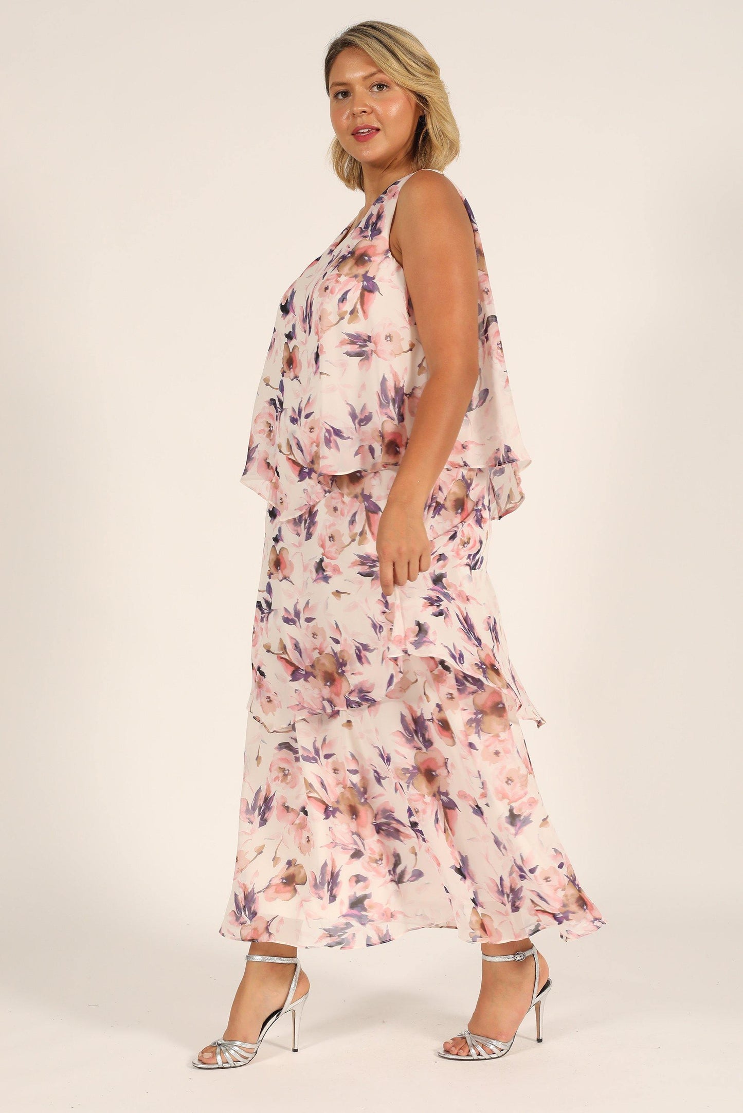 SL Fashions Sleeveless Long Formal Dress 9471620 - The Dress Outlet