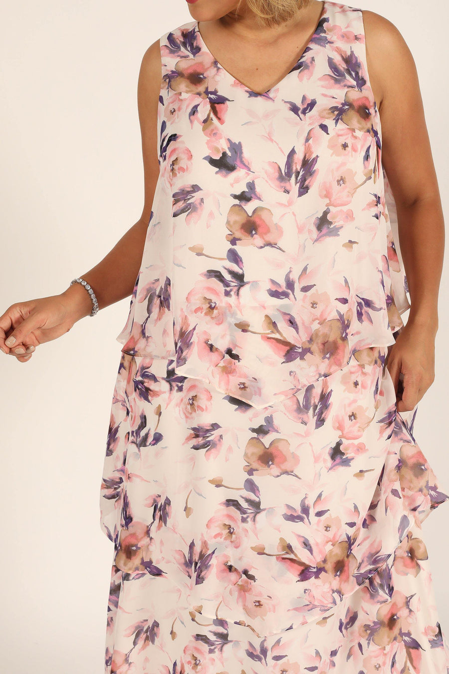 SL Fashions Sleeveless Long Formal Dress 9471620 - The Dress Outlet