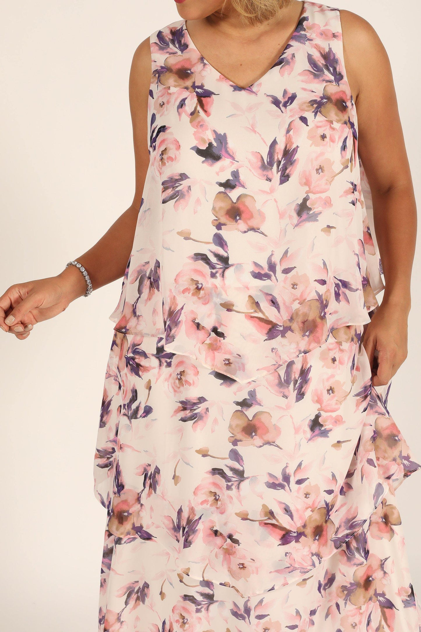 SL Fashions Sleeveless Long Formal Dress 9471620 - The Dress Outlet