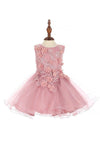 Sleeveless Baby Flower Girls Dress - The Dress Outlet