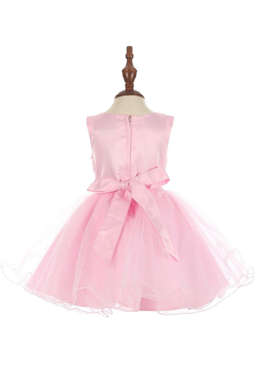 Sleeveless Baby Flower Girls Dress - The Dress Outlet