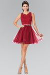 Sleeveless Prom Short Dress Homecoming - The Dress Outlet Elizabeth K
