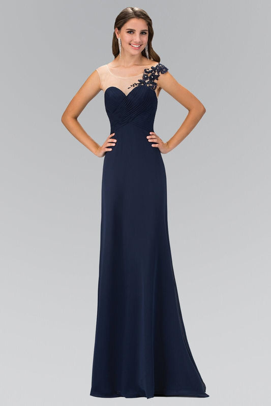 Sweetheart Neckline Long Prom Dress Formal - The Dress Outlet Elizabeth K