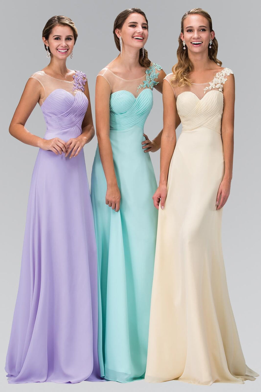 Sweetheart Neckline Long Prom Dress Formal - The Dress Outlet Elizabeth K