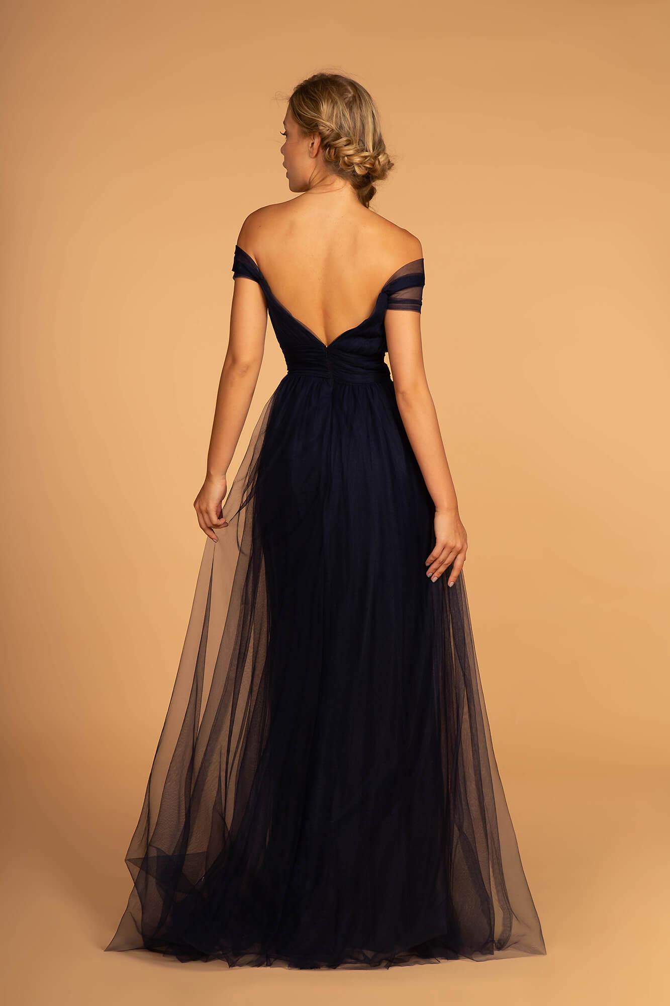 Sweethearted Formal Long Dress Bridesmaid - The Dress Outlet Elizabeth K
