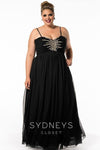 Sydneys Closet Long Plus Size Prom Dress - The Dress Outlet