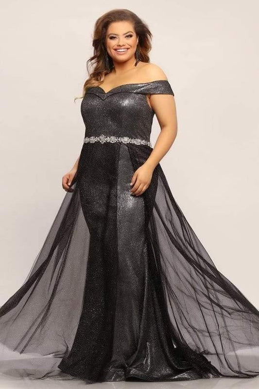 Sydneys Closet Long Prom Plus Size Dress - The Dress Outlet