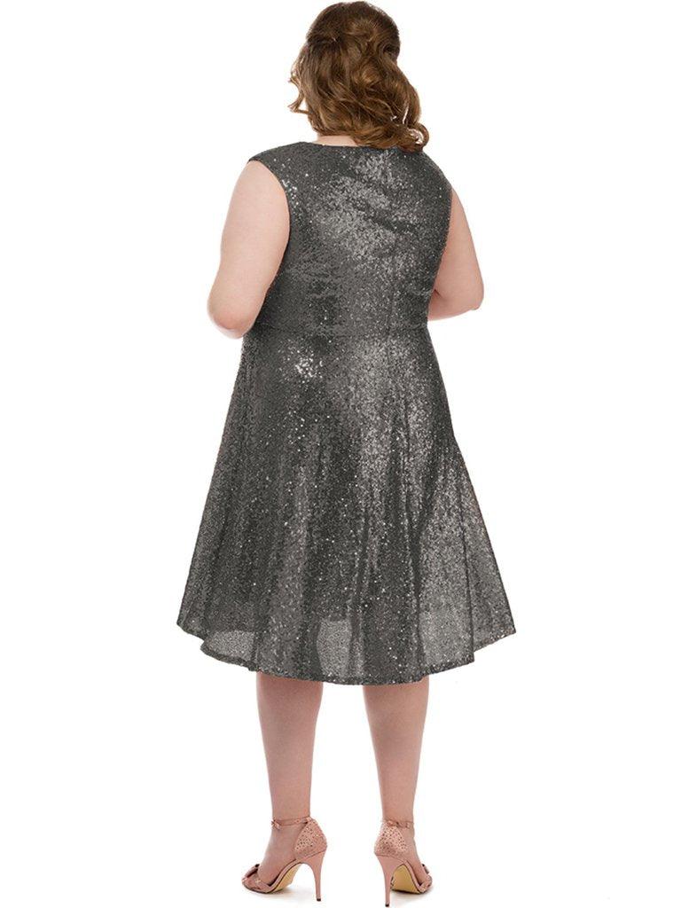 Sydneys Closet Short Plus Size Homecoming Prom Dress - The Dress Outlet