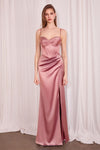Prom Dresses Prom Long Formal Fitted Evening Dress Rosewood