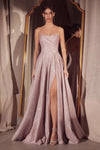 Prom Dresses Prom Long Glitter A Line Formal Gown Light Pink