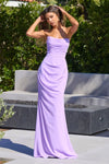 Prom Dresses Fitted Long Formal Evening Gown Lavender