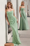 Prom Dresses Fitted Long Formal Evening Gown Sage