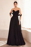 Formal Dresses Long A Line Formal Dress Black