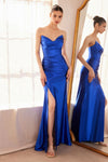 Prom Dresses Formal Long Fitted Evening Prom Dress Royal