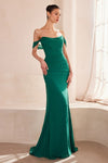 Prom Dresses Formal Long Fitted Mermaid Prom Dress Emerald