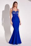 Prom Dresses Formal Long Beaded Evening Prom Dress Royal
