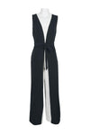 Tahari Long Formal Sleeveless Jumpsuit - The Dress Outlet