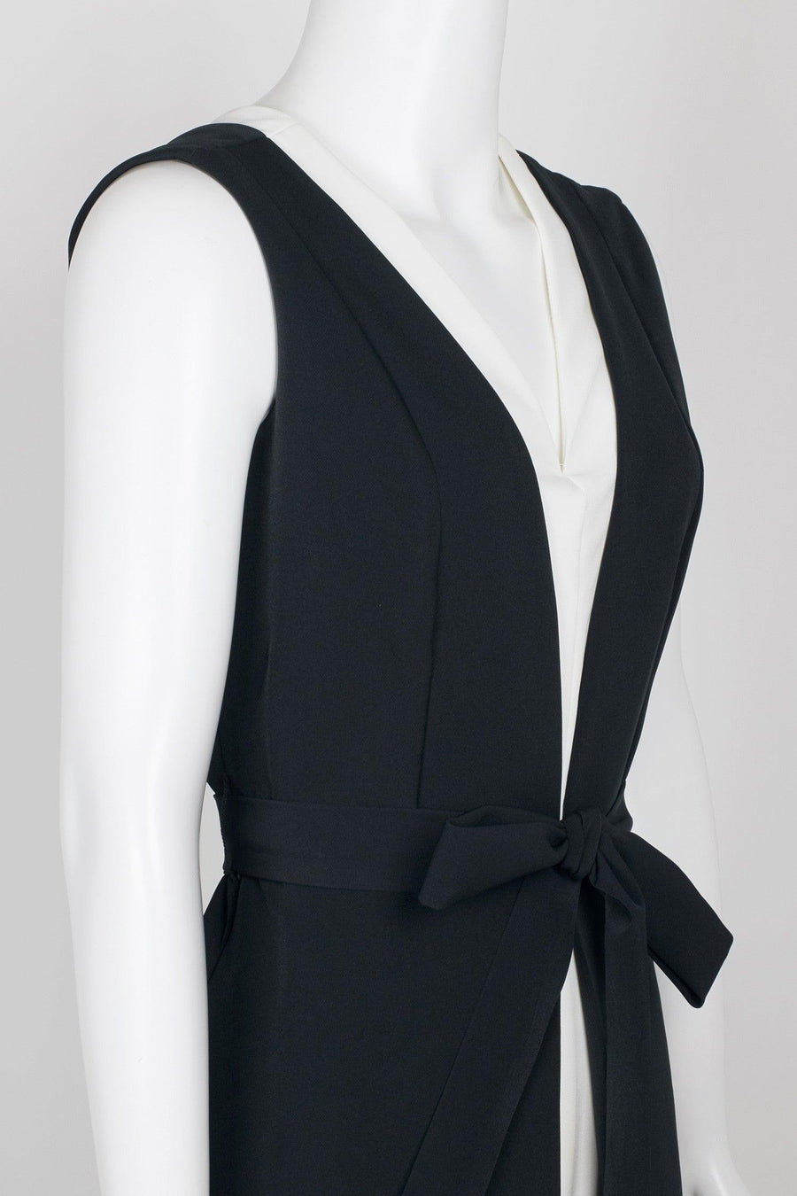 Tahari Long Formal Sleeveless Jumpsuit - The Dress Outlet