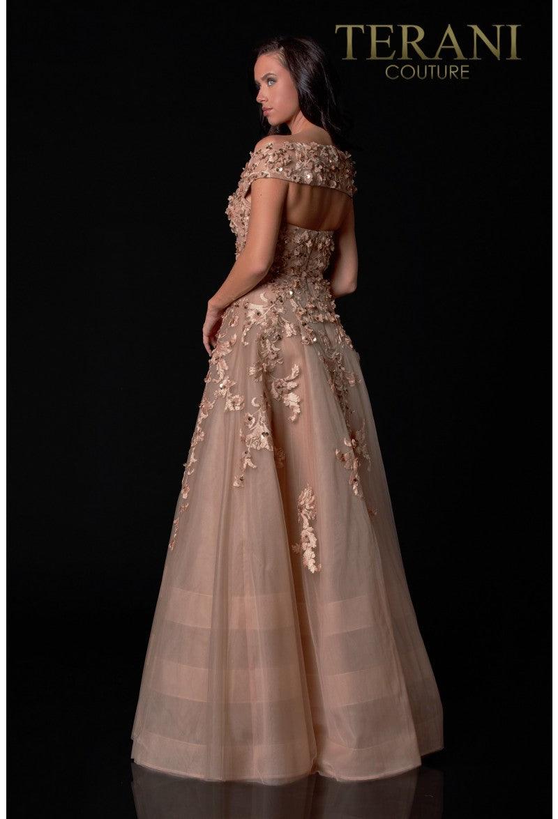 Terani Couture Formal Evening Long Dress 2111M5265D - The Dress Outlet